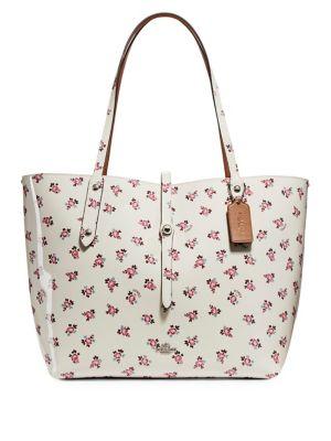 Coach Floral Bloom Printed Market Tote