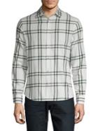 Black Brown Alden Plaid Flannel Shirt