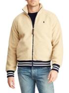 Polo Ralph Lauren Faux Shearling Baseball Jacket