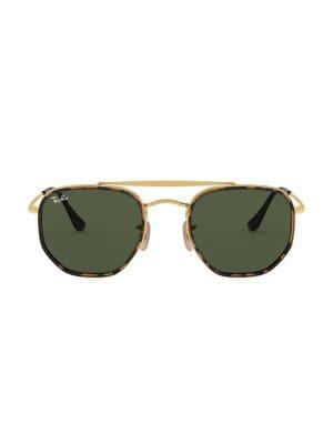 Ray-ban 54mm Tortoiseshell Aviator Sunglasses