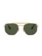 Ray-ban 54mm Tortoiseshell Aviator Sunglasses