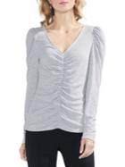 Vince Camuto Puffed Ruched Top