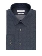 Calvin Klein Slim-fit Chambray Dress Shirt