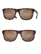 Maui Jim 55mm Talk Story Matte Tokyo Tortoise Sunglasses