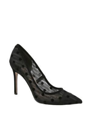 Sam Edelman Hazel Fabric Polka Dot Pumps