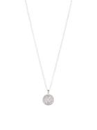 Carolee Crystal Bouquet Crystal Dimensional Openwork Ball Pendant Necklace