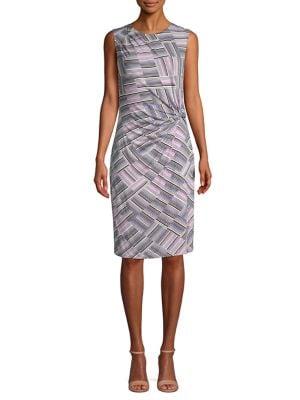 Nic+zoe Striped Twist Dress
