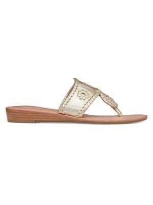 Jack Rogers Leather Capri Sandals