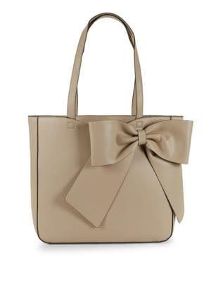 Karl Lagerfeld Paris Bowtie Leather Tote