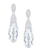 Swarovski Crystal Faceted Height Earrings