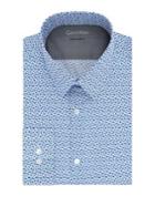 Calvin Klein Extra Slim-fit Printed Dress Shirt