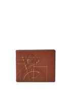 Fossil Peter Rfid Flip Id Leather Bi-fold Wallet