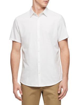 Calvin Klein Knit Button-front Shirt
