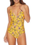 Splendid One-piece Floral Swimsuit