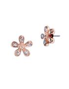 Lauren Ralph Lauren Small Crystal Flower Stud Pierced Earrings