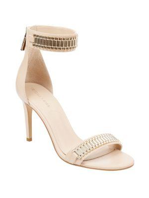 Kendall + Kylie Mia Leather Ankle Strap Sandals