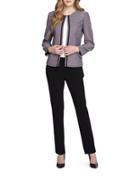 Tahari Arthur S. Levine Petite Open Front Jacket Pants Suit