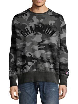 Champion Vintage Dye Fleece Crewneck Sweatshirt