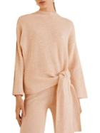 Mango Knotted Front Sweater