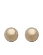 Lord & Taylor 14k Yellow Gold Polished Ball Earrings 6mm
