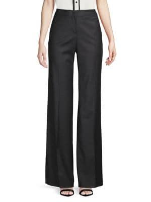 Max Mara Studio Wide-leg Wool Pants