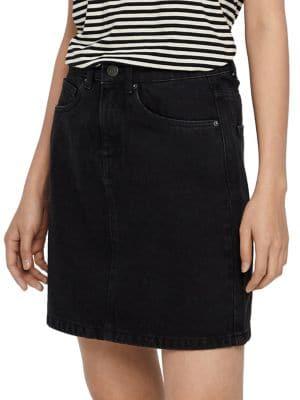 Vero Moda High-rise Denim Skirt