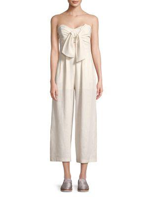 Astr The Label Mara Strapless Jumpsuit