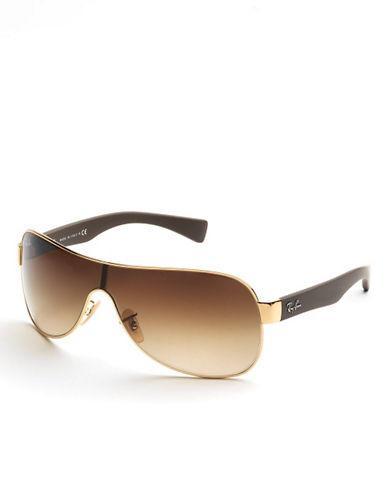 Ray-ban Ray-ban Single-lens Wraparound Sunglasses