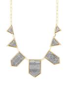 House Of Harlow Engraved Collar Necklace