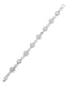 Givenchy Stellux Crystal Flower Flex Bracelet