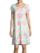 Miss Elaine Floral-print Pullover Night Gown