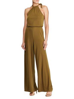 Lauren Ralph Lauren Halterneck Wide-leg Jumpsuit