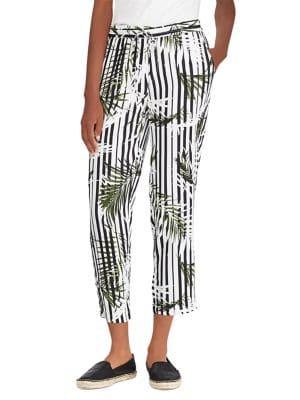 Lauren Ralph Lauren Print Twill Skinny Pants