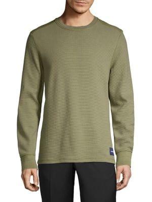 Calvin Klein Jeans Waffle-knit Pullover Sweater