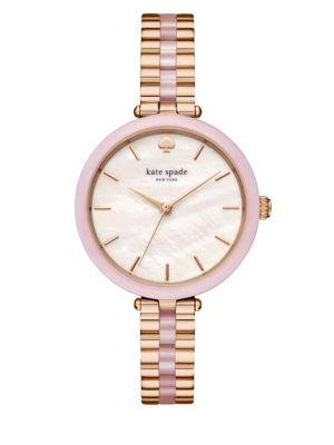 Kate Spade New York Rose Goldtone & Acetate Holland Watch