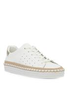Sam Edelman Kavi Leather Lace-up Sneakers