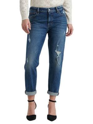Lucky Brand Distressed Boyfriend Jeans