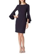 Tahari Arthur S. Levine Pinstripe Crepe Sheath Dress