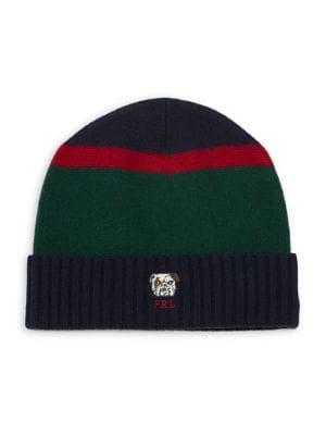 Polo Ralph Lauren Varsity Wool-blend Beanie