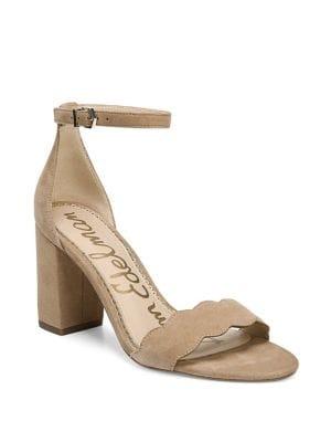Sam Edelman Odila Suede Block Heel Sandals