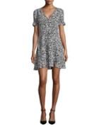 French Connection Agnes Floral Fit-&-flare Dress