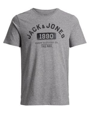 Jack & Jones Jj Jeans Print Cotton Tee