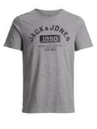 Jack & Jones Jj Jeans Print Cotton Tee