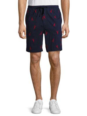Nautica Lobster-print Cotton Shorts