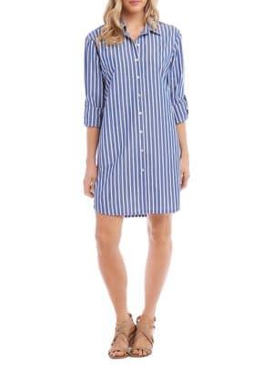 Karen Kane Stripe Shirtdress