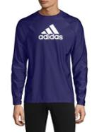 Adidas Logo Raglan-sleeve Top