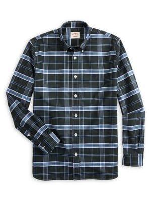 Brooks Brothers Red Fleece Plaid Oxford Shirt