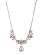 Givenchy ??imulated Faux Pearl And Crystal Y Necklace