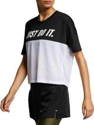 Nike Tailwind Short Sleeve Top