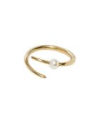 Michelle Campbell Faux Pearl-embellished Ring